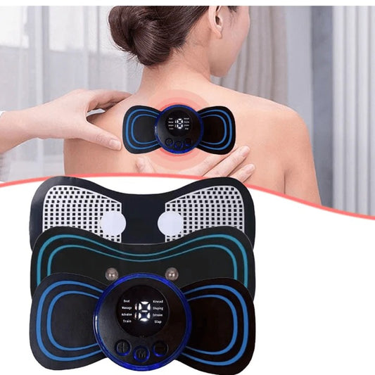 Ems Butterfly Portable Neck Massager Mini Electric