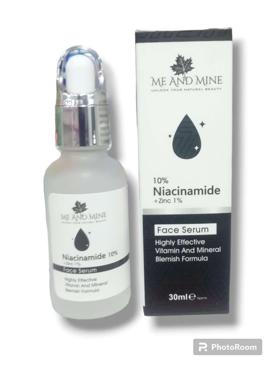 Me and mine ordinary Niacinamide face serum 10% + Zinc 1%